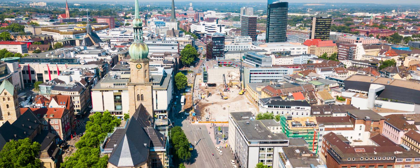 Bank Jobs in Dortmund: Stadtansicht von Dortmund