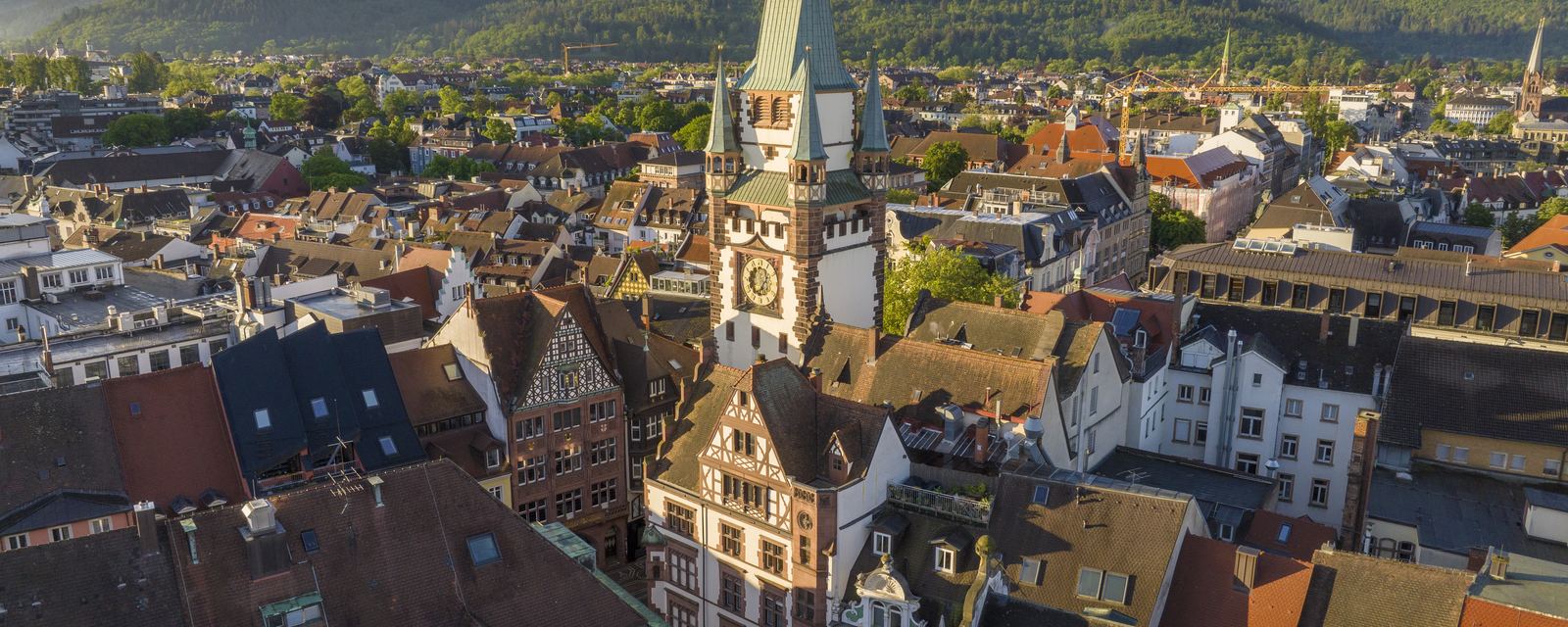 Bank Jobs in Freiburg: Stadtansicht von Freiburg