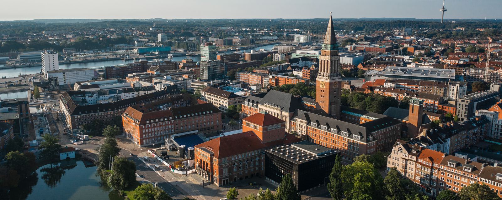 Bank Jobs in Kiel: Stadtansicht von Kiel