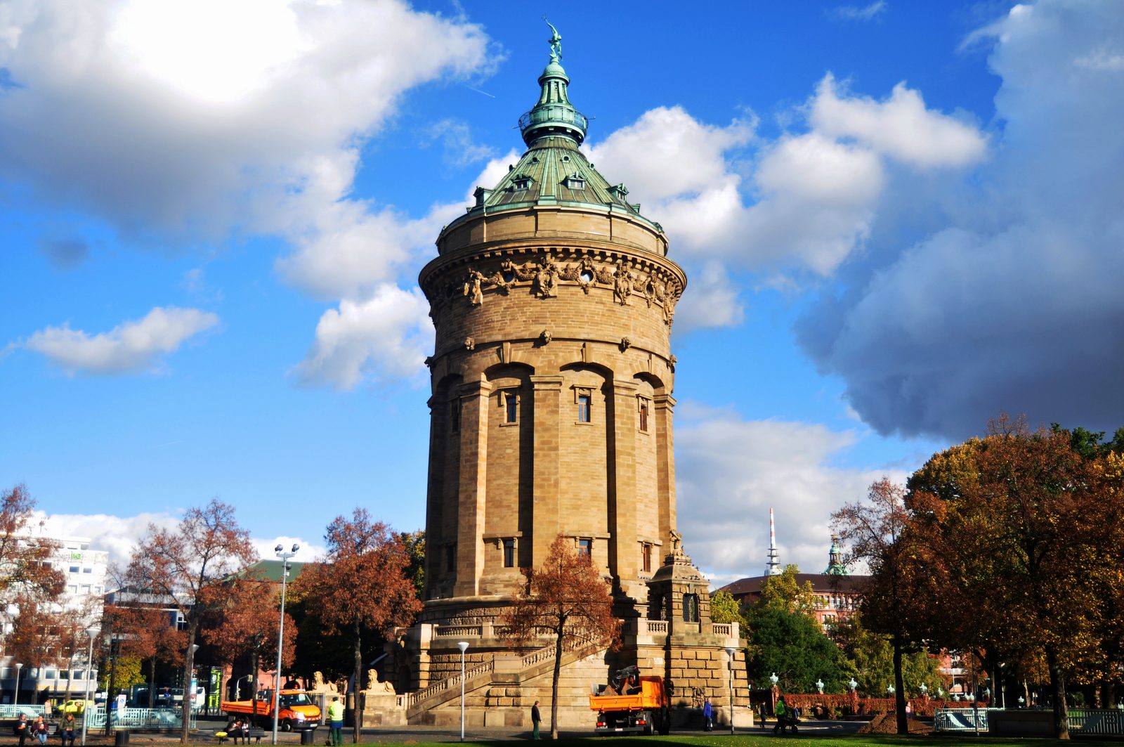 Bank Jobs in Mannheim: Stadtansicht von Mannheim
